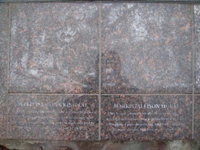 Closeup of South Side of Spirit of Greenbush Marker image. Click for full size.