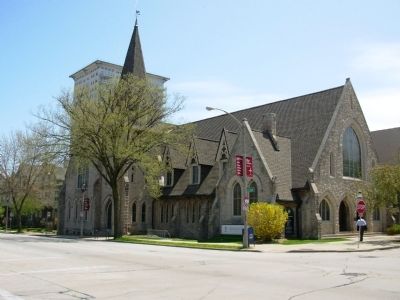 First Unitarian Church of Milwaukee. Click for full size. First Unitarian Church of Milwaukee image. Click for full size.