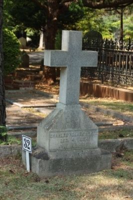 Memory Hill Cemetery, Charles Holmes Herty image. Click for full size.