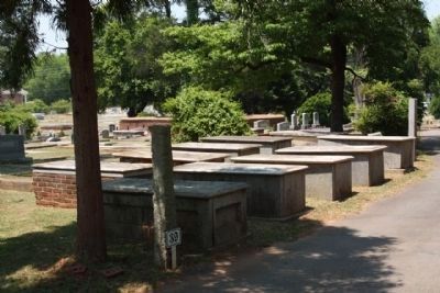 Memory Hill Cemetery, Nine Legislators image. Click for full size.