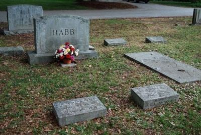 Rev. Horace Rabb Family Plot<br>Due West A.R.P. Church Cemetery image. Click for full size.