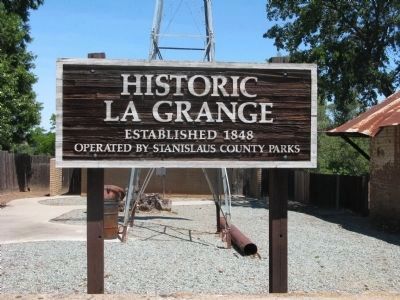 Historic La Grange - Established 1848 image. Click for full size.