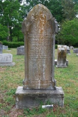 Prof. Frederick Schmidt Tombstone<br>Due West A.R.P. Church Cemetery image. Click for full size.