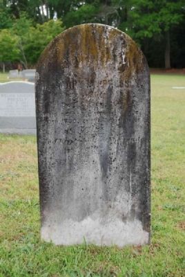Mary A. Pressly Tombstone<br>Due West A.R.P. Church Cemetery image. Click for full size.