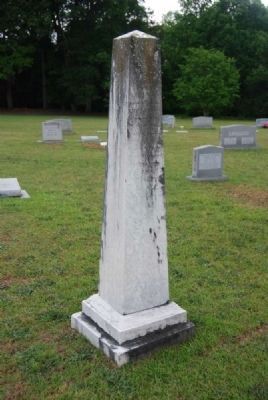 Lizzie J. Boyd Tombstone<br>Due West A.R.P. Church Cemetery image. Click for full size.