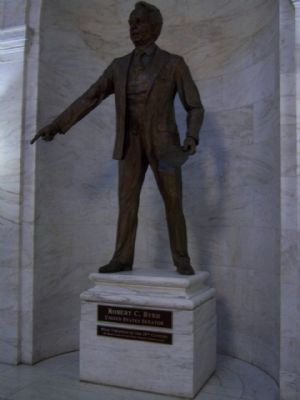 State Capitol , Robert C. Byrd, U.S. Senator image. Click for full size.