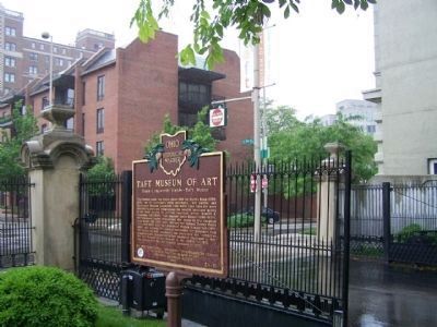 Taft Museum of Art Marker, Pike Street and East 4th Street image. Click for full size.