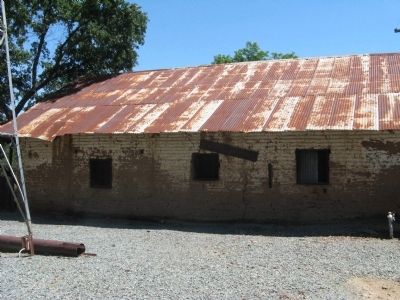West Side View of the Old Barn – First Adobe Building image. Click for full size.