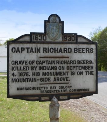 Captain Richard Beers Marker image. Click for full size.