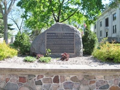 The Ringling Bros. and Baraboo, Wisconsin Circus Heritage Marker image. Click for full size.