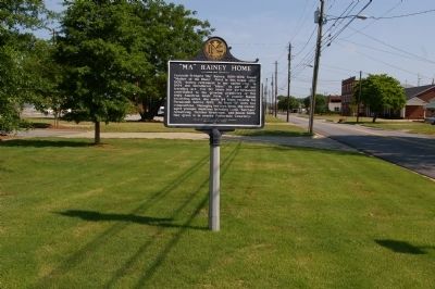 “Ma" Rainey Home Marker image. Click for full size.