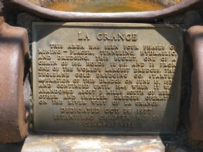 La Grange Marker. Click for full size. La Grange Marker image. Click for full size.