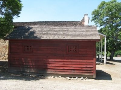 View of the Old Jail - Looking West image. Click for full size.