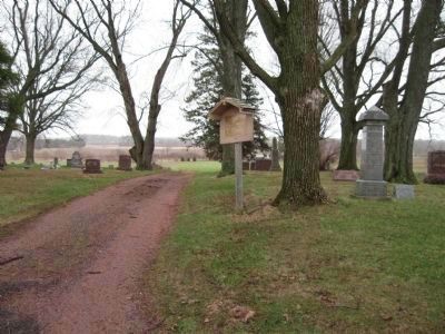 Edson Union Cemetery Marker. Click for full size. Edson Union Cemetery Marker image. Click for full size.