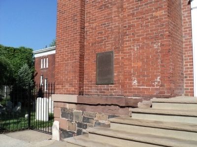Founding of the Dutch Church Marker. Click for full size. Founding of the Dutch Church Marker image. Click for full size.