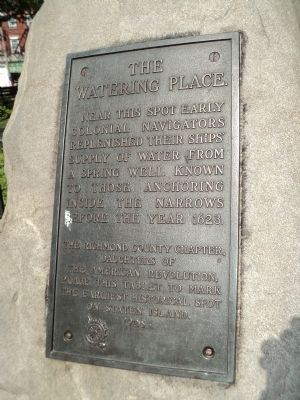 The Watering Place Marker image. Click for full size.