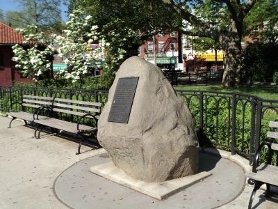 Marker on Bay Street image. Click for full size.