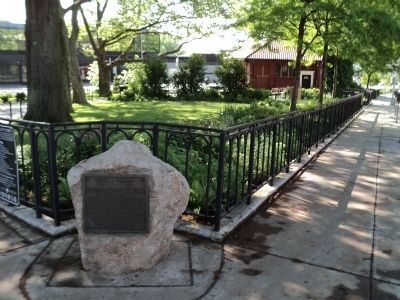 Marker at Tompkinsville Park. Click for full size. Marker at Tompkinsville Park image. Click for full size.
