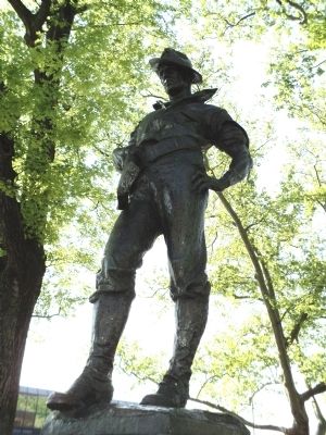 Closeup of The Hiker image. Click for full size.