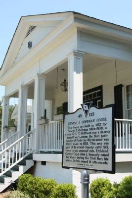 George P. Hoffman House and Marker image. Click for full size.
