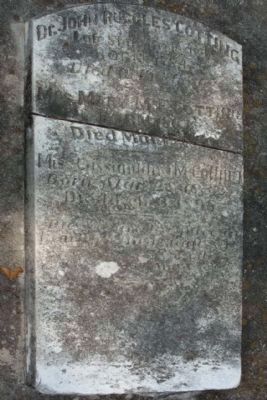 Memory Hill Cemetery, Dr. John Ruggles Cotting Grave image. Click for full size.