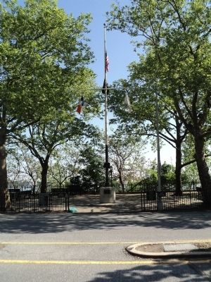 Marker on Richmond Terrace image. Click for full size.