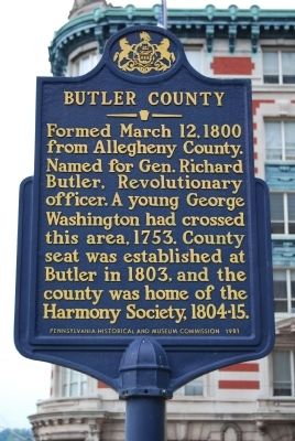 Butler County Marker image. Click for full size.