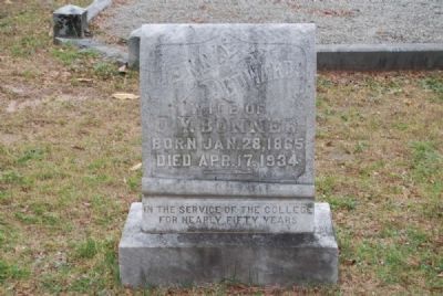 Jennie Edwards Tombstone<br>Due West A.R.P. Church Cemetery image. Click for full size.