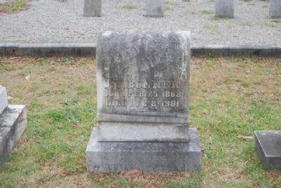Belle Neel Tombstone<br>Due West A.R.P. Church Cemetery image. Click for full size.