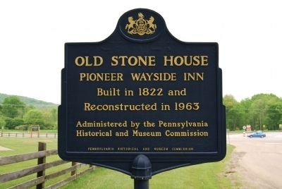 Old Stone House Marker. Click for full size. Old Stone House Marker image. Click for full size.