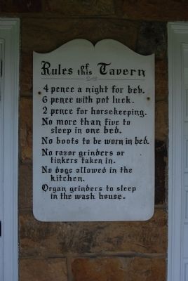 Old Stone House Rules. Click for full size. Old Stone House Rules image. Click for full size.