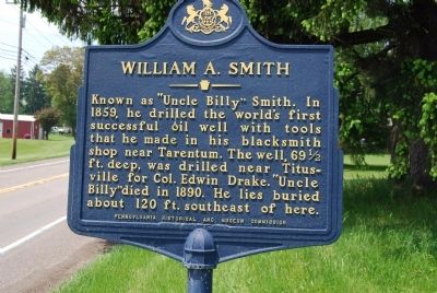 William A. Smith Marker image. Click for full size.
