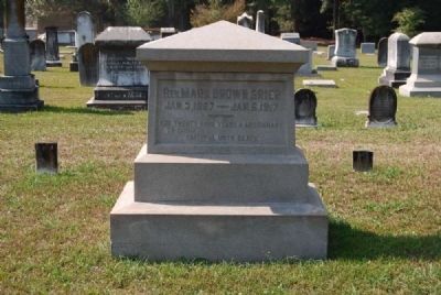 Rev. Mark Brown Grier<br>Due West A.R.P. Church Cemetery image. Click for full size.