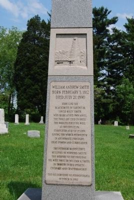 William A. Smith Grave Inscription image. Click for full size.