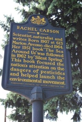 Rachel Carson Marker image. Click for full size.