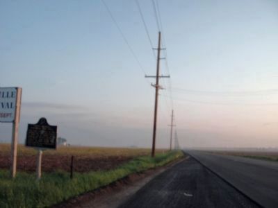 'Foggy' - North View - - First Indiana Natural Gas Well Marker image. Click for full size.