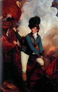 Lt. Col. Sir Banastre Tarleton, 1st Baronet (1754–1833) -<br>Commander of British Forces at Cowpens. Click for full size. Lt. Col. Sir Banastre Tarleton, 1st Baronet (1754–1833) -<br>Commander of British Forces at Cowpens image. Click for full size.