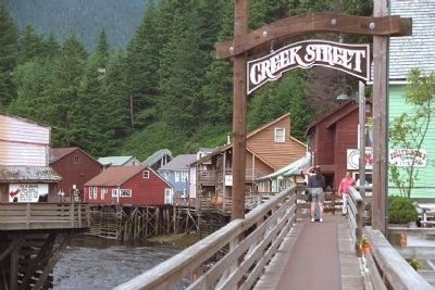 Creek Street. Click for full size. Creek Street image. Click for full size.