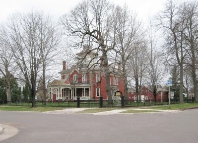Cook-Rutledge Mansion and Marker image. Click for full size.