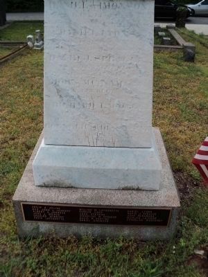 Staten Island Civil War Memorial (Left Side) image. Click for full size.