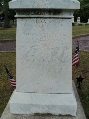 Staten Island Civil War Memorial (Back View) image. Click for full size.