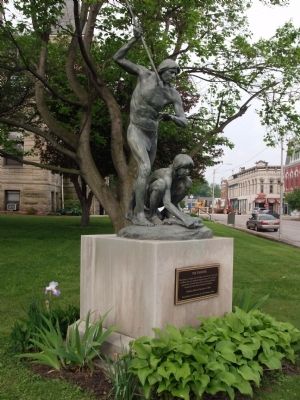 Left View - - The Teacher Marker -and- Sculpture image. Click for full size.