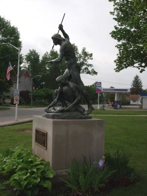 Right View - - The Teacher Marker -and- Sculpture image. Click for full size.