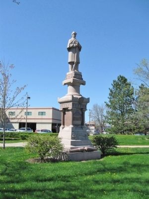 Cutler Post Monument image. Click for full size.