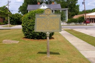 McDuffie County Marker. Click for full size. McDuffie County Marker image. Click for full size.