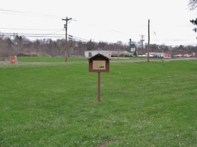 Site of the Chippewa Sugar Beet Factory and Marker image. Click for full size.