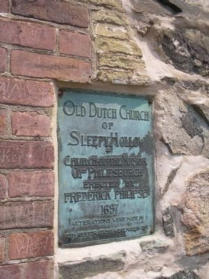 Old Dutch Church Marker image. Click for full size.