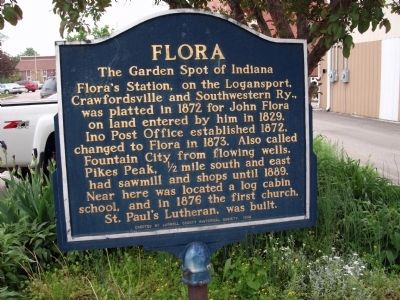 Obverse View - - Flora Marker image. Click for full size.