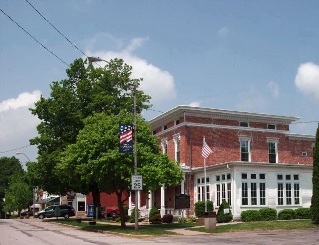 "Camden Public Library" & Camden / Jackson Township Marker image. Click for full size.