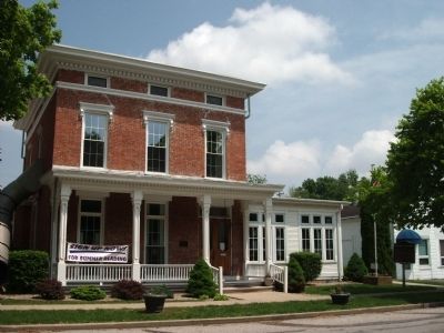 Front View - - "Camden Public Library" & Camden / Jackson Township Marker image. Click for full size.